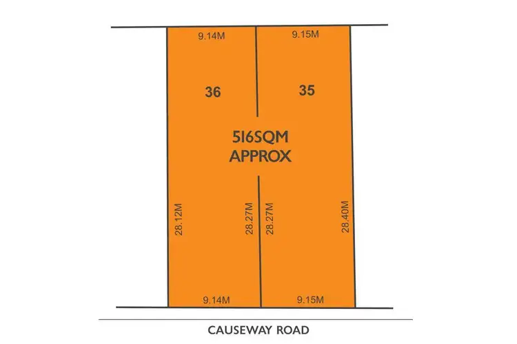 Floorplan of Homely land listing, 63 Causeway Road, Glanville SA 5015