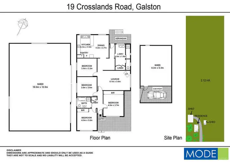 Floorplan of Homely house listing, 19 Crosslands Road, Galston NSW 2159