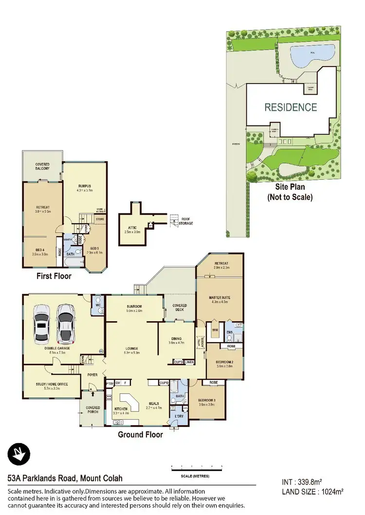 Floorplan of Homely house listing, 53A Parklands Road, Mount Colah NSW 2079