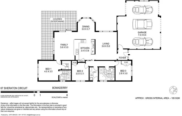 Floorplan of Homely house listing, 67 Sheraton Circuit, Bomaderry NSW 2541
