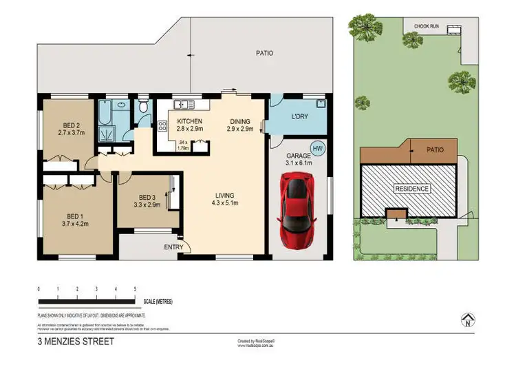 Floorplan of Homely house listing, 3 Menzies Street, Bethania QLD 4205