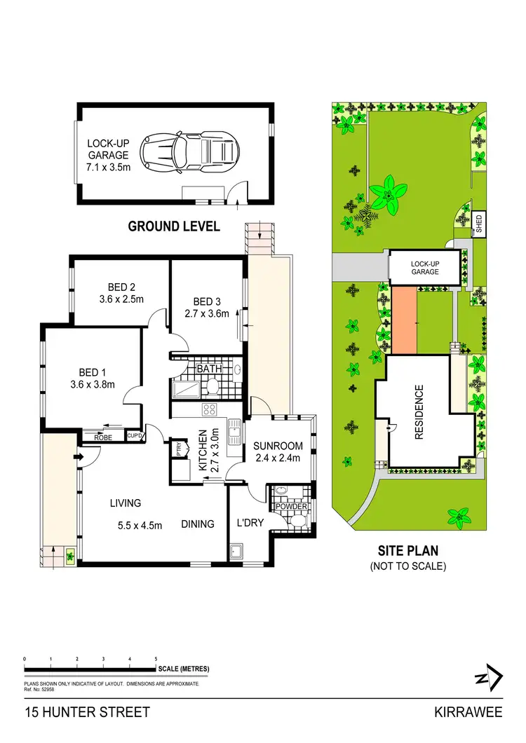 Floorplan of Homely house listing, 15 Hunter Street, Kirrawee NSW 2232