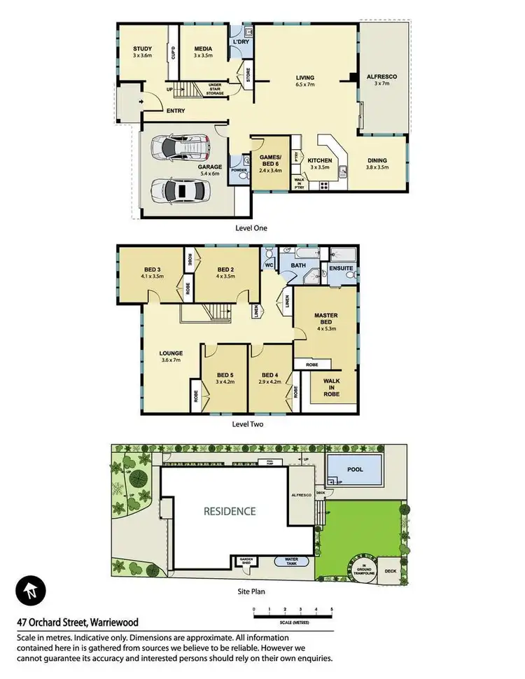 Floorplan of Homely house listing, 47 Orchard Street, Warriewood NSW 2102