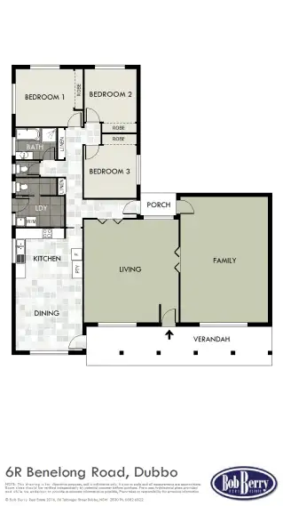 Floorplan of Homely rural property listing, 6R Benolong Road, Dubbo NSW 2830