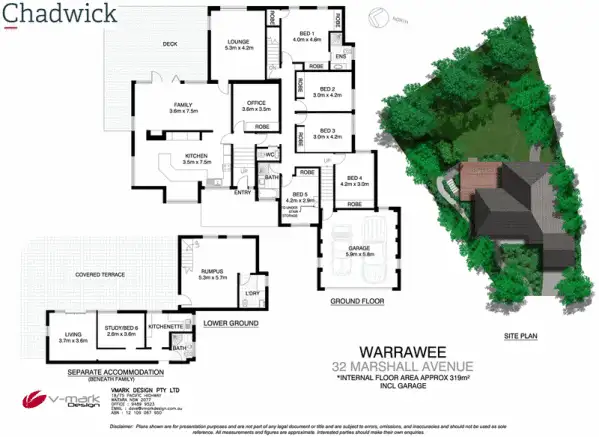 Floorplan of Homely house listing, 32 Marshall Avenue, Warrawee NSW 2074
