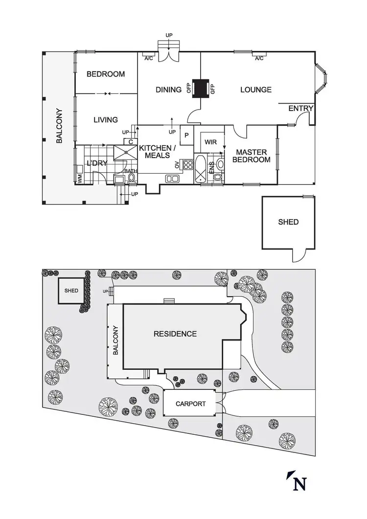 Floorplan of Homely house listing, 3 Bage Street, Diamond Creek VIC 3089