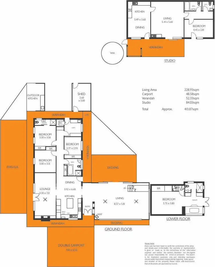 Floorplan of Homely house listing, 48 Badenoch Road, Carey Gully SA 5144