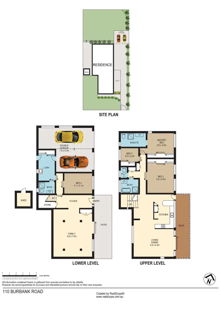 Floorplan of Homely house listing, 110 Burbank Road, Birkdale QLD 4159