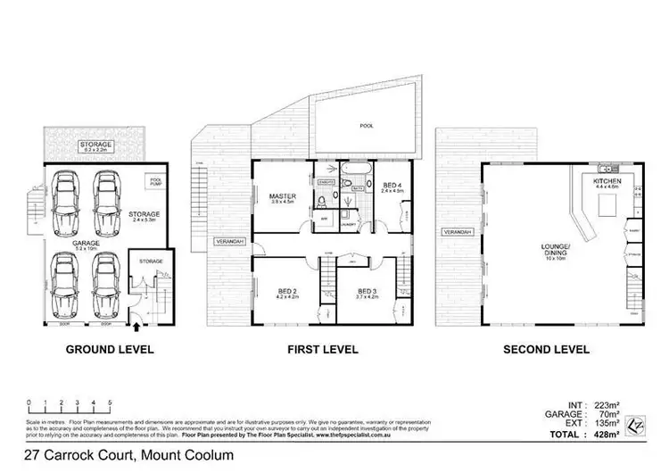 Floorplan of Homely house listing, 27 Carrock Court, Mount Coolum QLD 4573