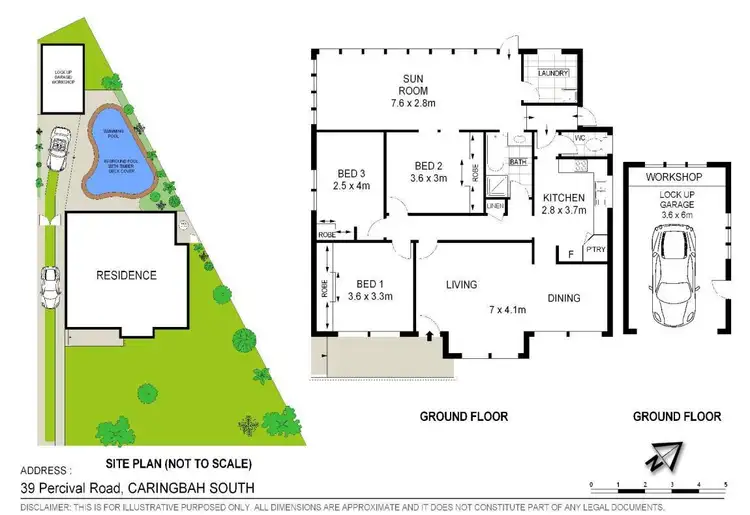 Floorplan of Homely house listing, 39 Percival Road, Caringbah South NSW 2229