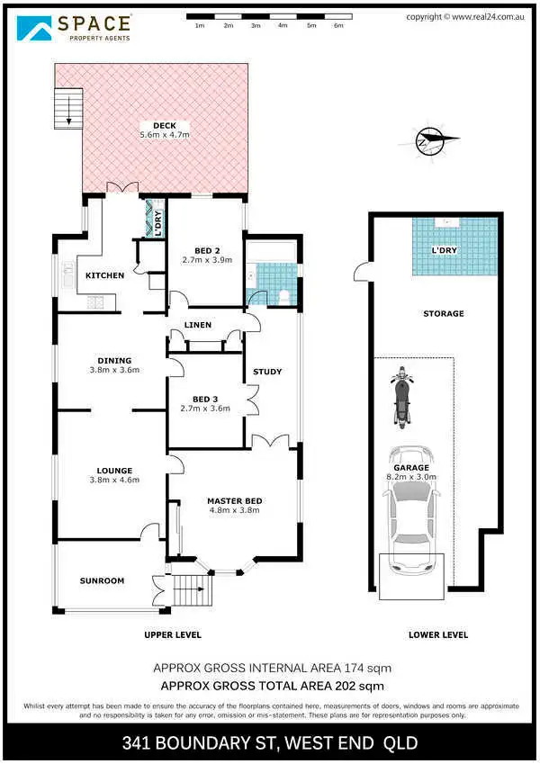 Floorplan of Homely house listing, 341 Boundary Street, West End QLD 4101