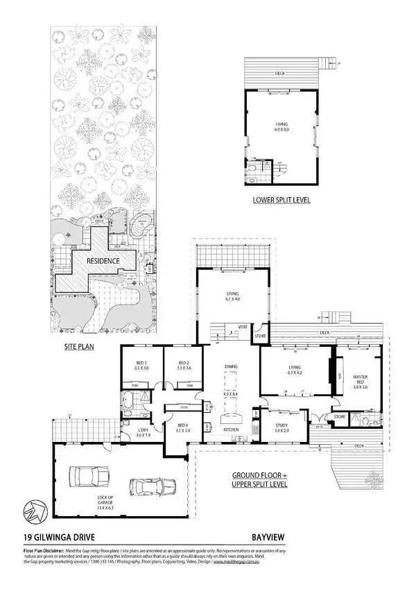Floorplan of Homely house listing, 19 Gilwinga Drive, Bayview NSW 2104