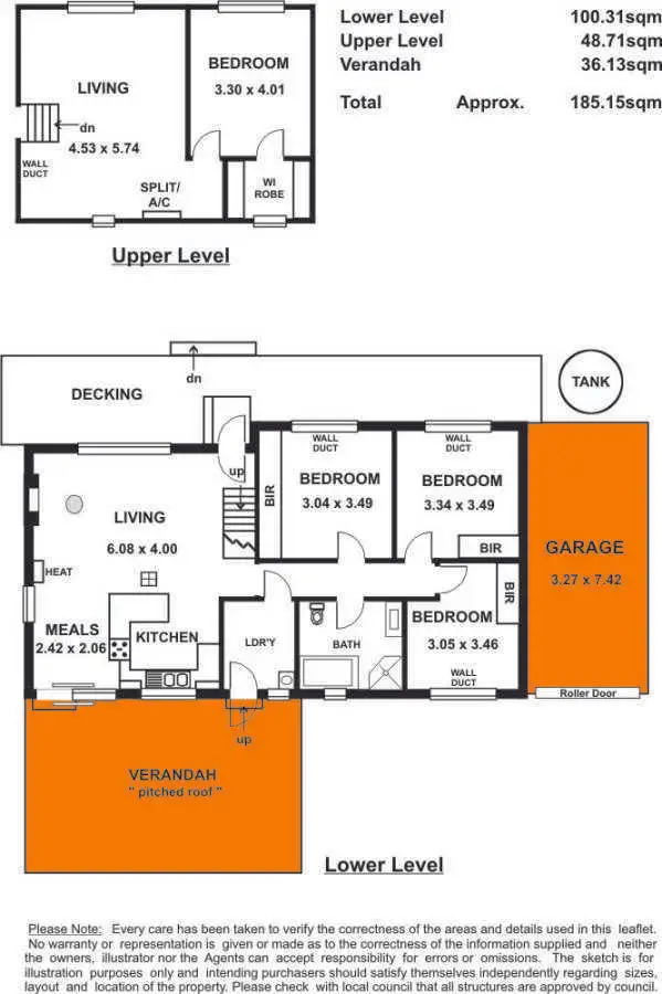 Floorplan of Homely house listing, 5 Dawn Court, Ridgehaven SA 5097