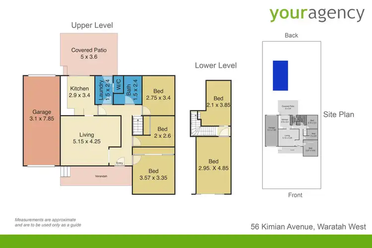Floorplan of Homely house listing, 56 Kimian Avenue, Waratah West NSW 2298