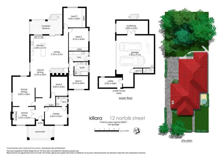 Floorplan of Homely house listing, 12 Norfolk Street, Killara NSW 2071