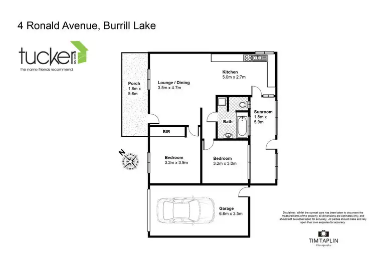 Floorplan of Homely house listing, 4 Ronald Avenue, Burrill Lake NSW 2539