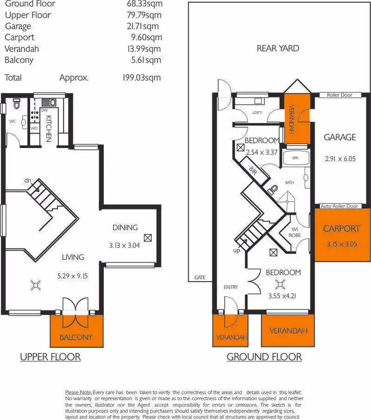Floorplan of Homely house listing, 1/580 Seaview Road, Grange SA 5022