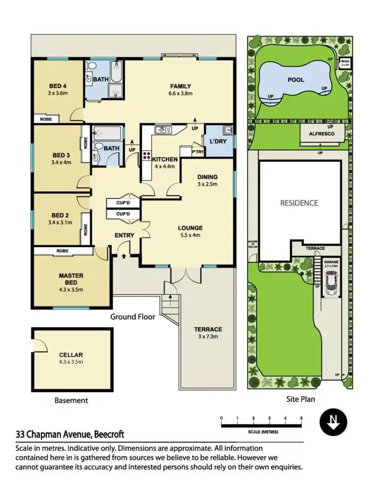 Floorplan of Homely house listing, 33 Chapman Avenue, Beecroft NSW 2119