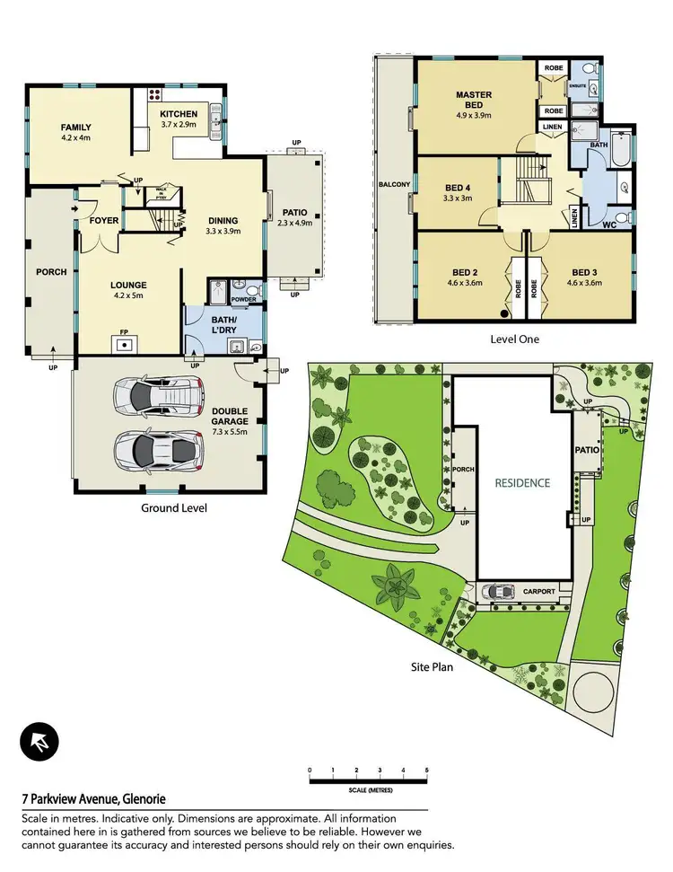 Floorplan of Homely house listing, 7 Parkview Avenue, Glenorie NSW 2157
