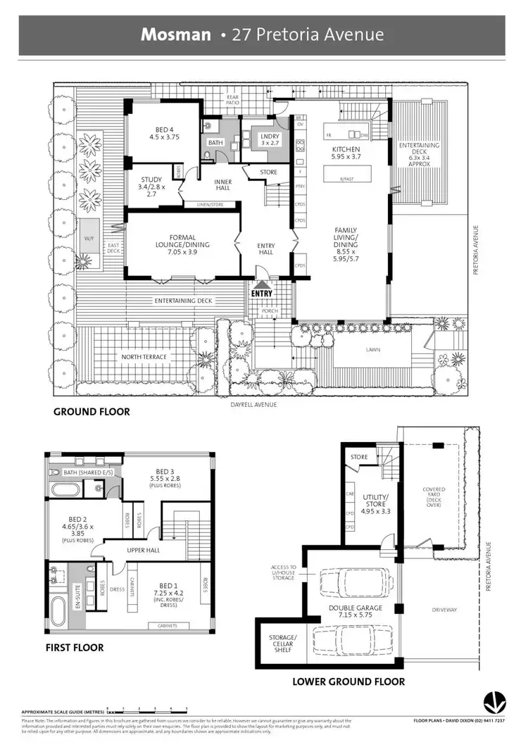 Floorplan of Homely house listing, 27 Pretoria Avenue, Mosman NSW 2088