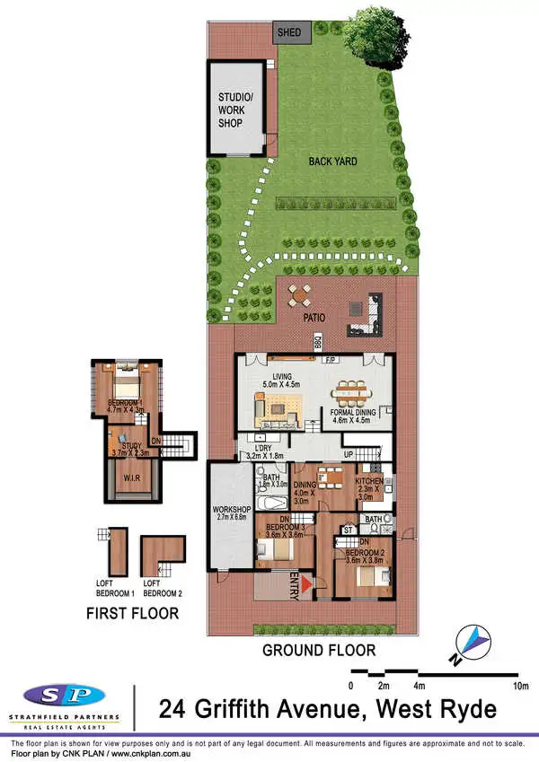 Floorplan of Homely house listing, 24 Griffiths Avenue, West Ryde NSW 2114