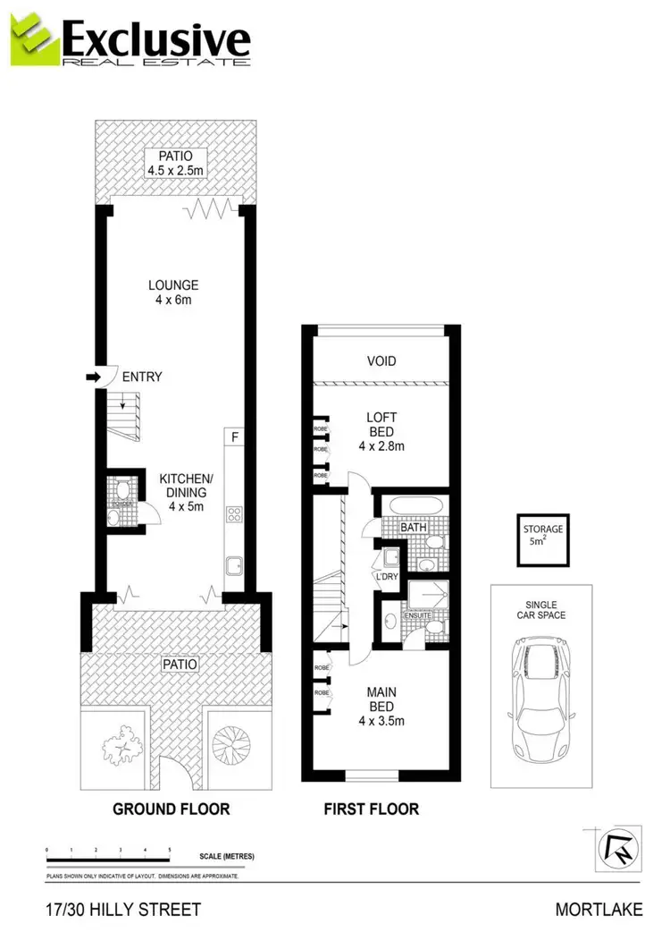 Floorplan of Homely apartment listing, 17/30 Hilly Street, Mortlake NSW 2137