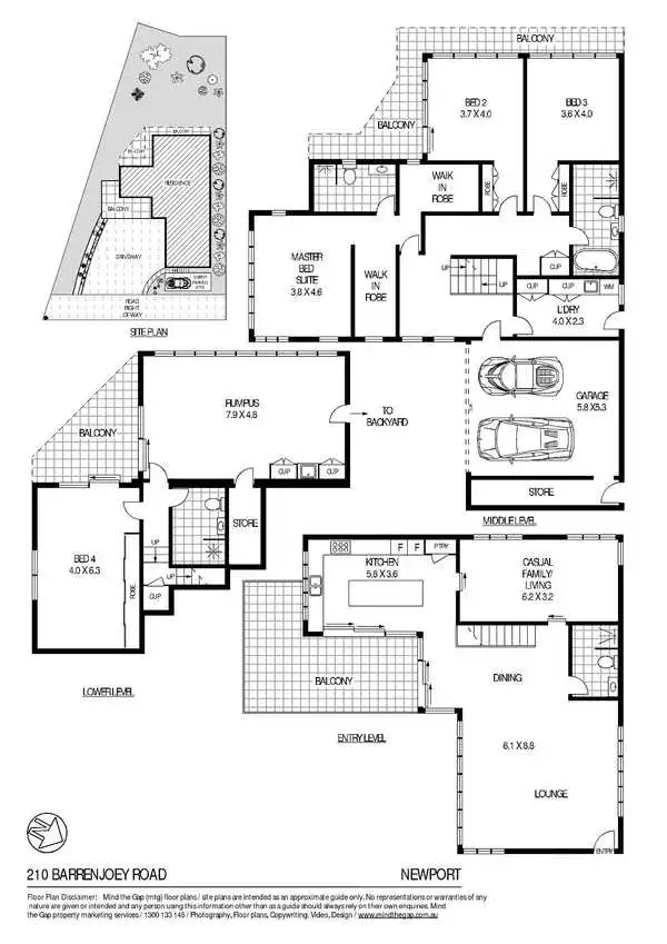 Floorplan of Homely house listing, 210 Barrenjoey Road, Newport NSW 2106