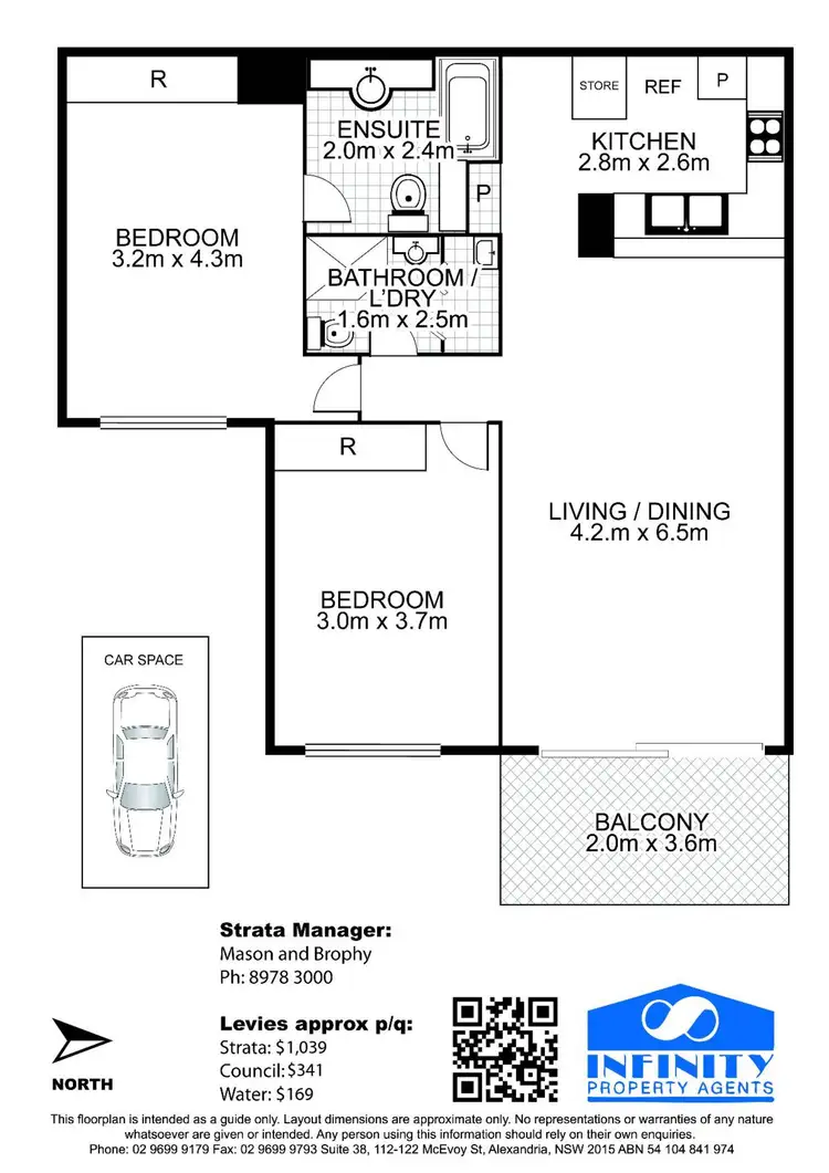 Floorplan of Homely apartment listing, 19/7 Collaroy Street, Collaroy NSW 2097