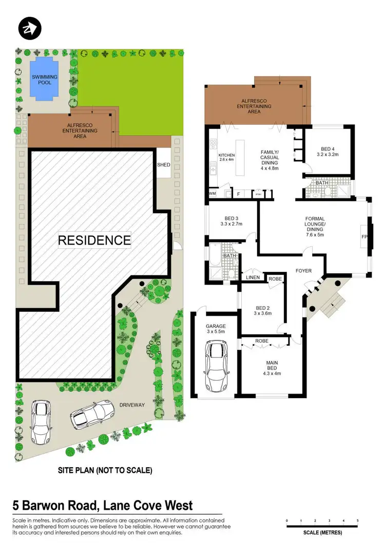 Floorplan of Homely house listing, 5 Barwon Road, Lane Cove NSW 2066