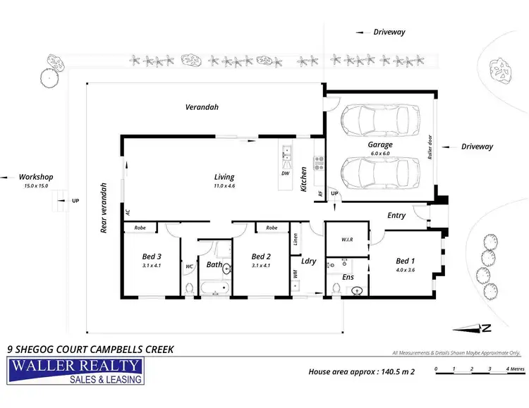 Floorplan of Homely house listing, 9 Shegog Court, Campbells Creek VIC 3451