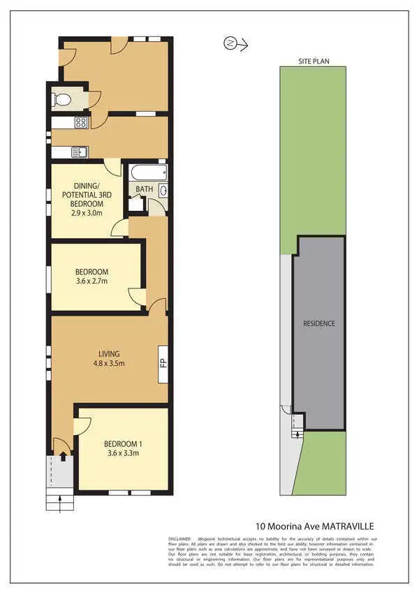 Floorplan of Homely house listing, 10 Moorina Avenue, Matraville NSW 2036
