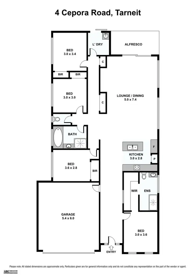 Floorplan of Homely house listing, 4 Cepora Road, Tarneit VIC 3029