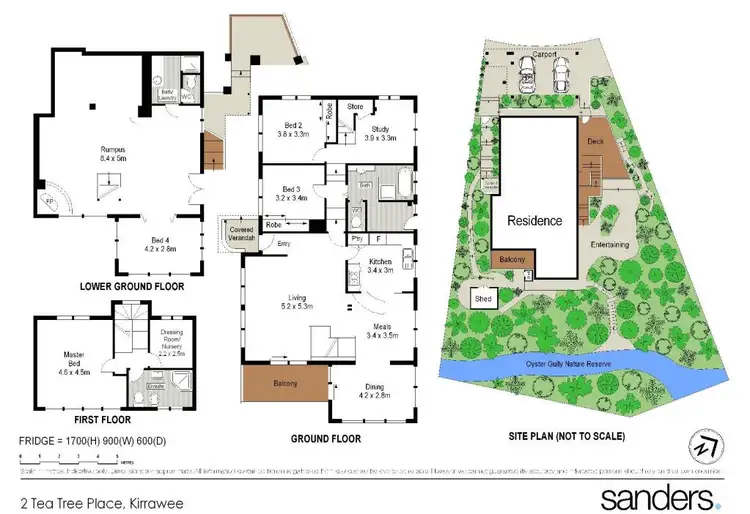 Floorplan of Homely house listing, 2 Tea Tree Place, Kirrawee NSW 2232