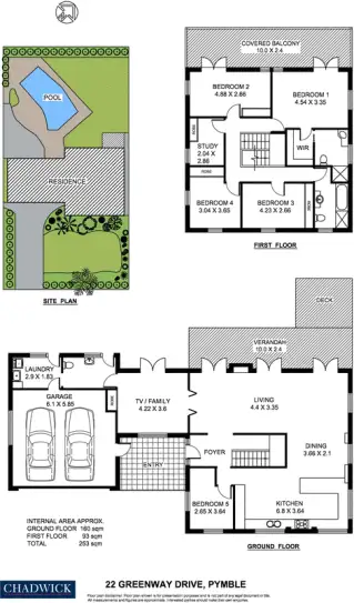 Floorplan of Homely house listing, 22 Greenway Drive, Pymble NSW 2073
