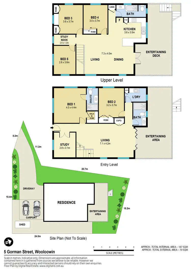 Floorplan of Homely house listing, 5 Gorman Street, Wooloowin QLD 4030
