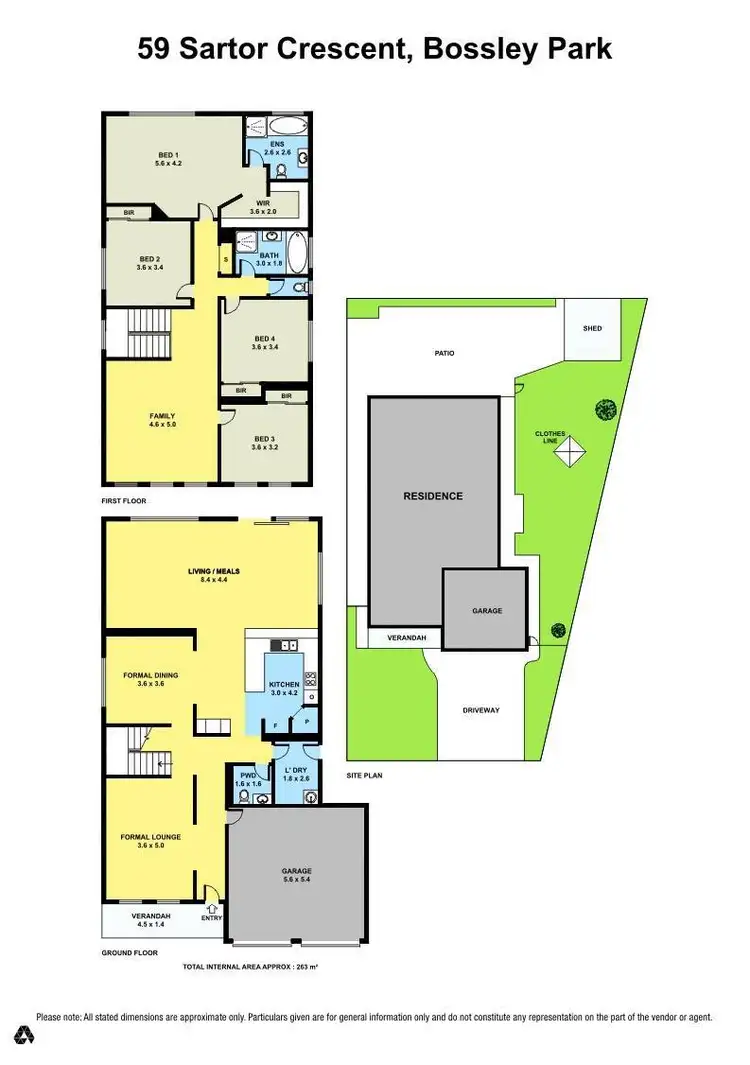 Floorplan of Homely house listing, 59 Sartor Crescent, Bossley Park NSW 2176