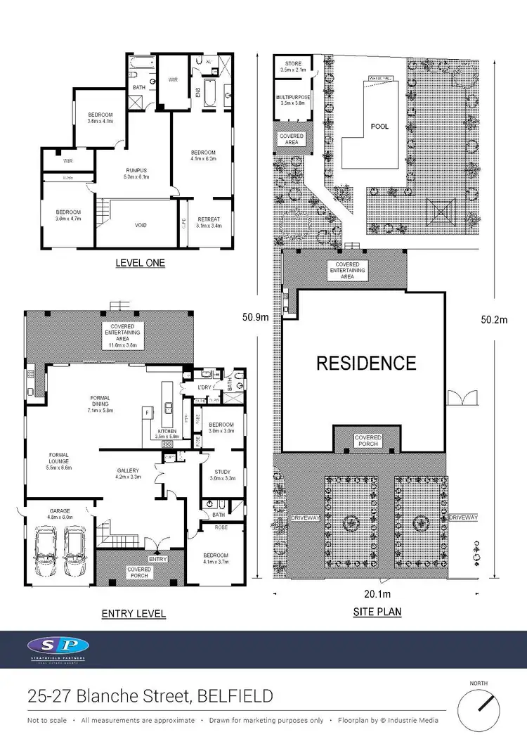 Floorplan of Homely house listing, 25-27 Blanche Street, Belfield NSW 2191