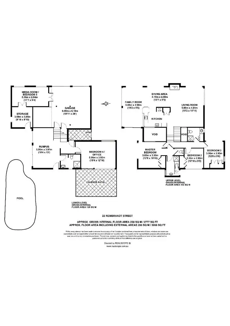 Floorplan of Homely house listing, 22 Rembrandt Street, Carina QLD 4152