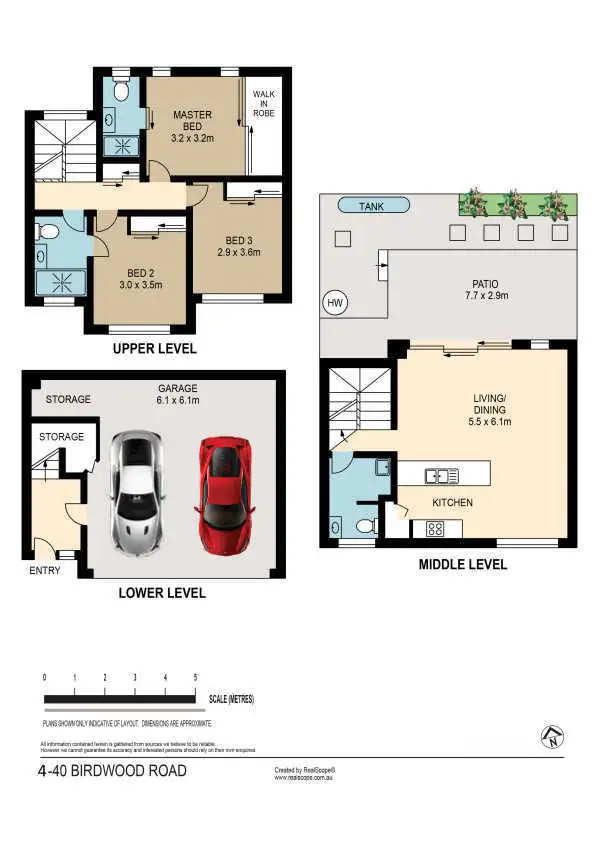 Floorplan of Homely townhouse listing, 4/40 Birdwood Road, Carina Heights QLD 4152