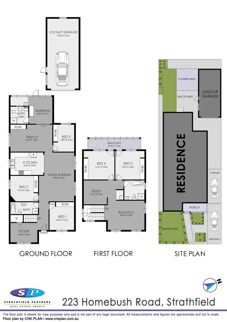 Floorplan of Homely house listing, 223 Homebush Road, Strathfield NSW 2135