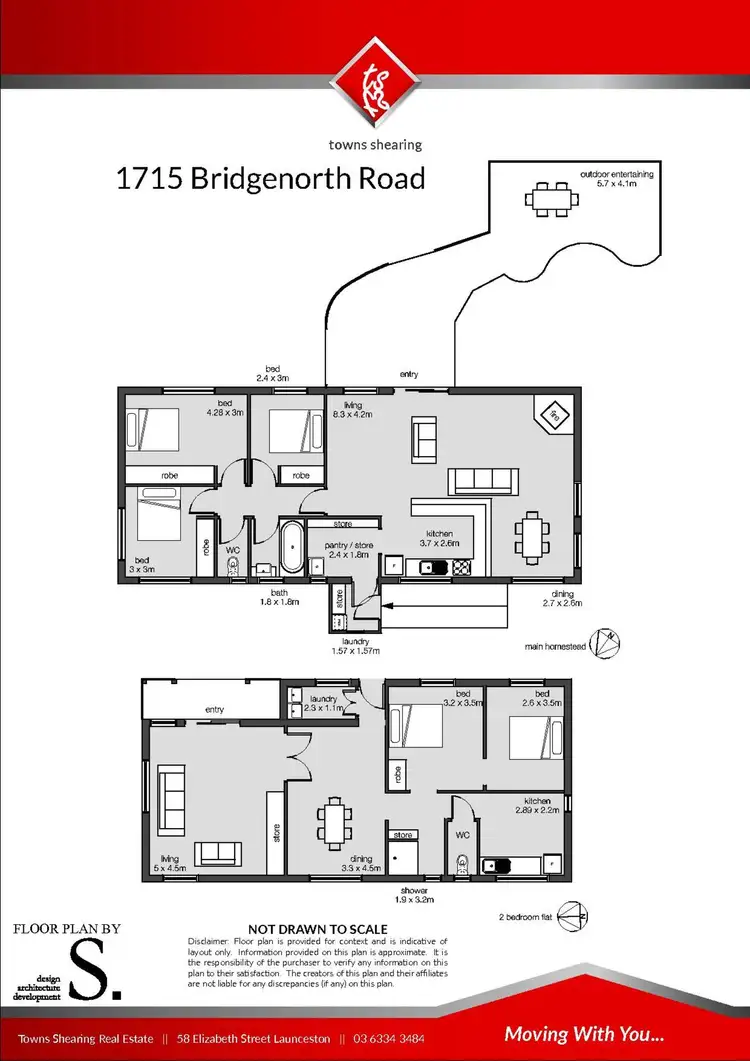 Floorplan of Homely house listing, 1715 Bridgenorth Road, Rosevale TAS 7292