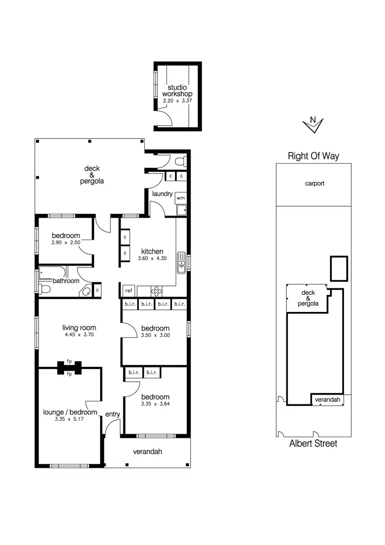 Floorplan of Homely house listing, 59 Albert Street, Williamstown VIC 3016