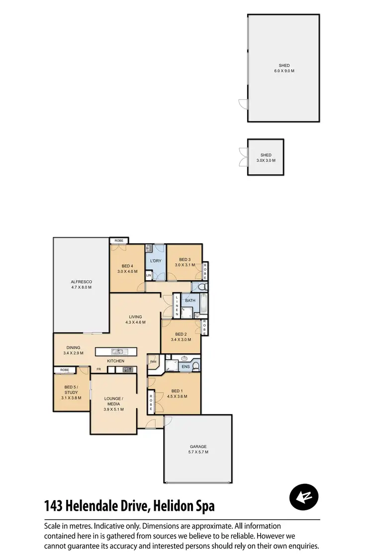 Floorplan of Homely house listing, 143 Helendale Drive, Helidon Spa QLD 4344