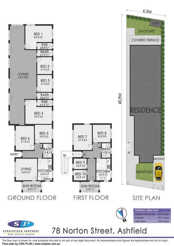 Floorplan of Homely house listing, 78 Norton Street, Ashfield NSW 2131