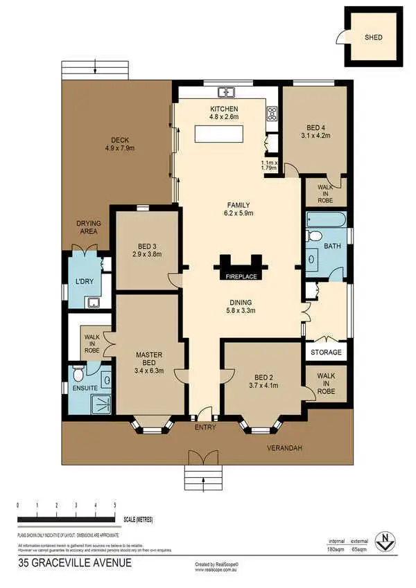 Floorplan of Homely house listing, 35 Graceville Avenue, Graceville QLD 4075