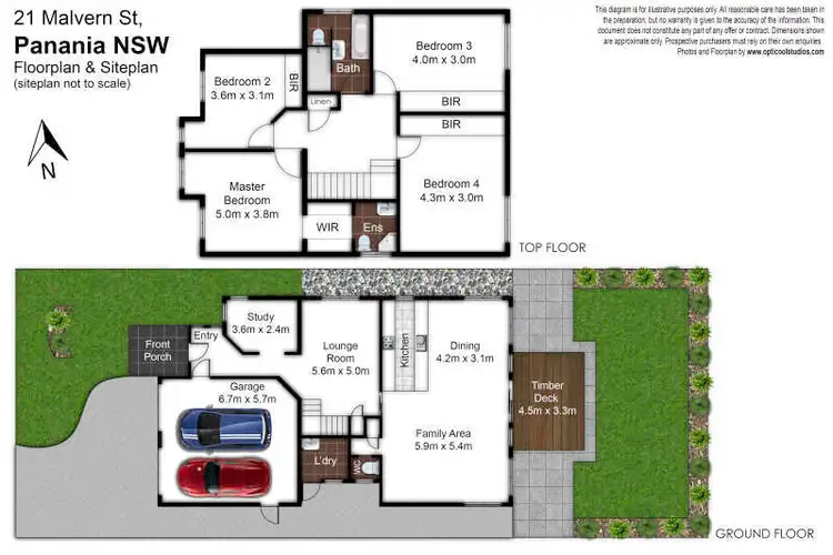 Floorplan of Homely house listing, 21 Malvern Street, Panania NSW 2213