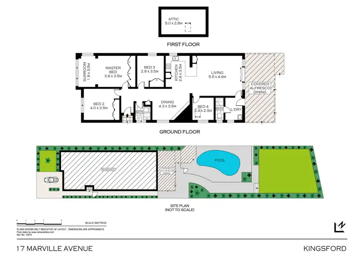 Floorplan of Homely house listing, 17 Marville Avenue, Kingsford NSW 2032