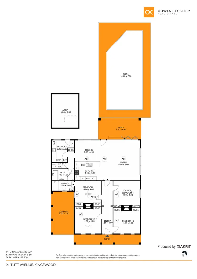 Floorplan of Homely house listing, 21 Tutt Avenue, Kingswood SA 5062