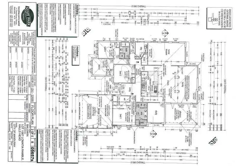 Floorplan of Homely house listing, 8 Lomatia Ramble, Halls Head WA 6210