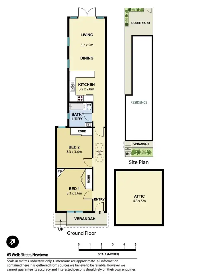 Floorplan of Homely house listing, 63 Wells Street, Newtown NSW 2042